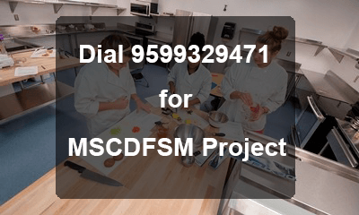 IGNOU MSCDFSM Project