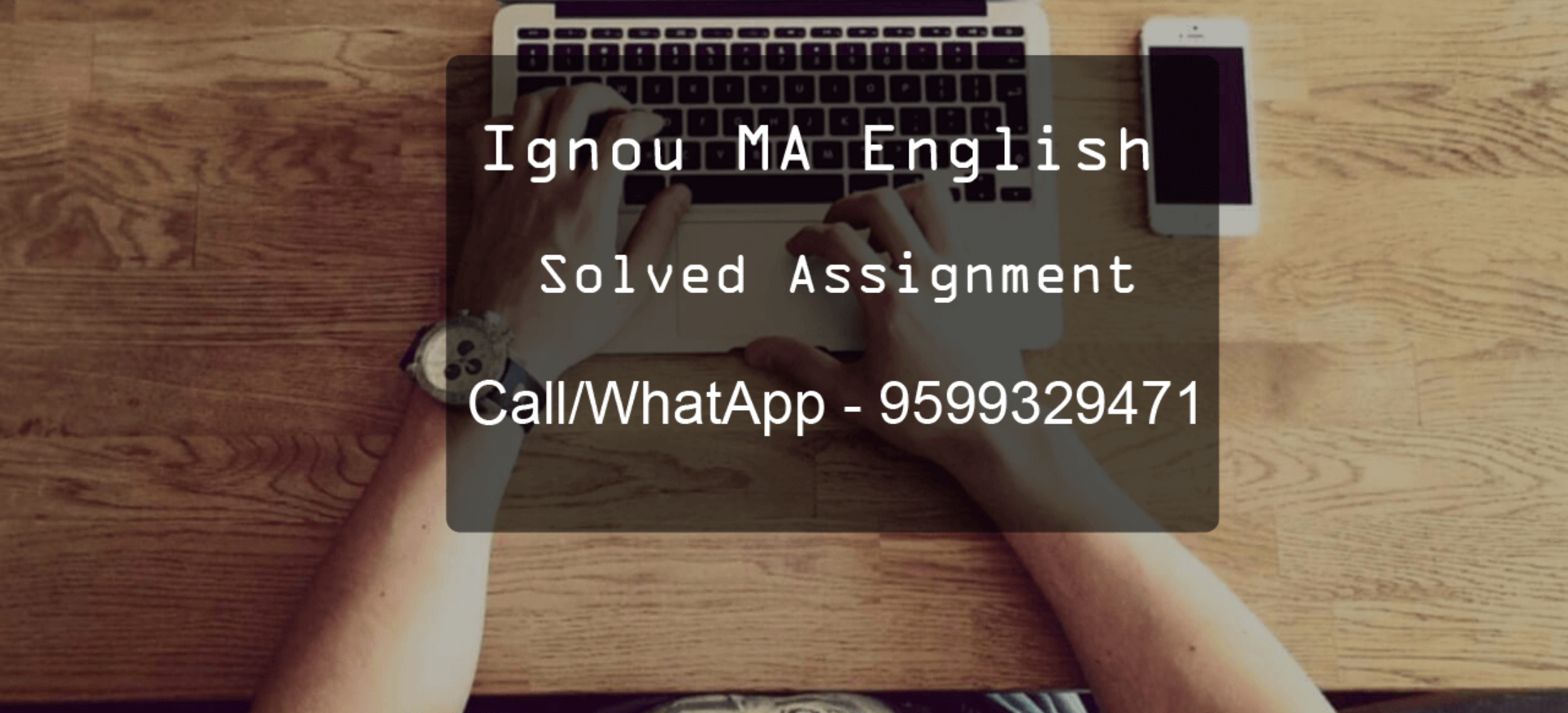 IGNOU MA English Solved Assignments Free Download - MEG 2017/18-19