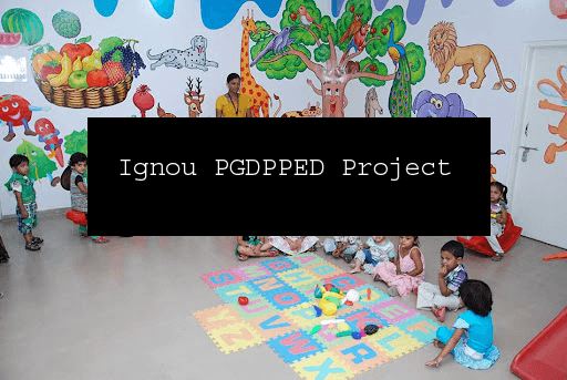 Ignou PGDPPED Project