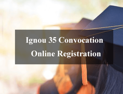 Ignou 35 Convocation Online Registration