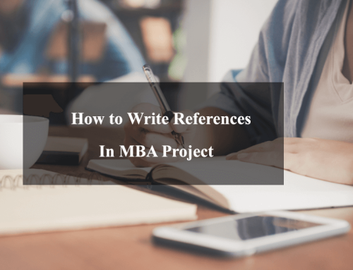How to Write References in Ignou MBA Project