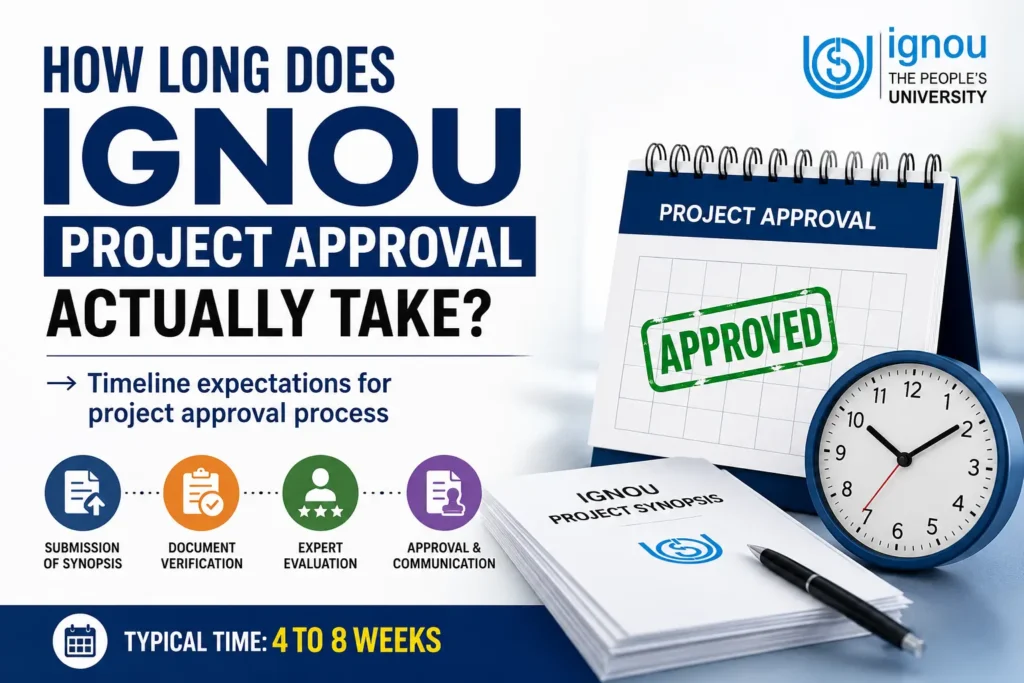 IGNOU project approval timeline