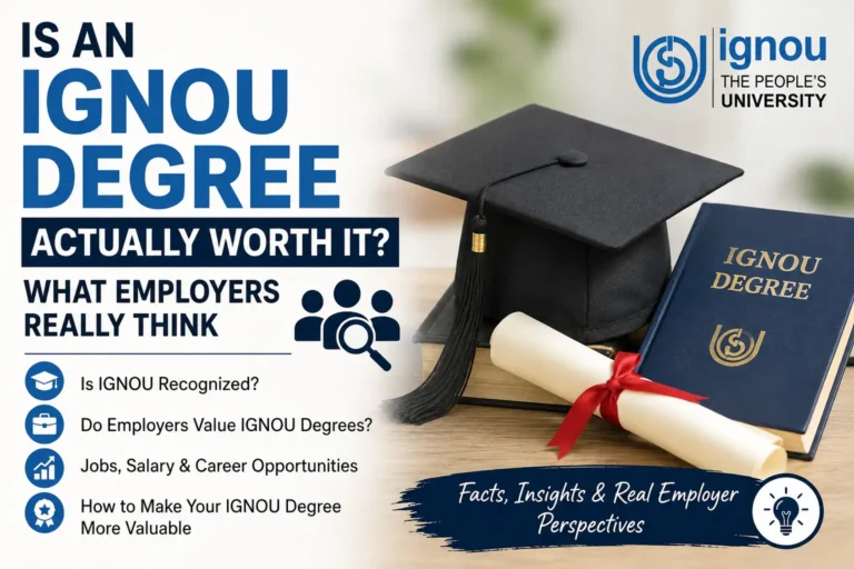 Is an IGNOU Degree Actually Worth It?